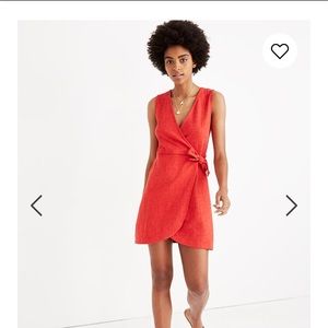 NWOT Madewell Faux Wrap Dress